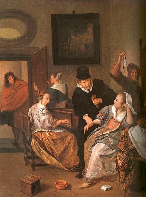 Jan Steen The Doctor's Visit China oil painting art